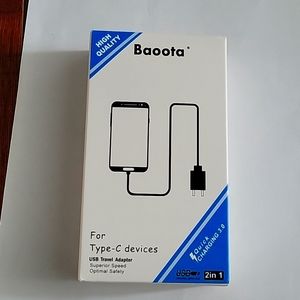 Baoota USB Travel Adapter NEW